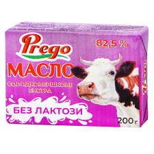 Масло солодковершкове екстра без лактози 82,5 % Новгород Сіверський Сирзавод 200г mini slide 1