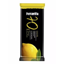 Чорний шоколад 70% з лимоном, Terravita, 100г mini slide 1