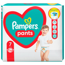 Подгузники-трусики Pampers Pants Giant Plus 17+кг 32шт mini slide 1