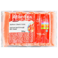 Палички крабові Atlantika охолоджені 500г mini slide 1