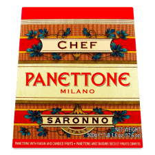 Кекс Chef D'Italia «Панеттоне» клаcичний родзинки-цукати mini slide 1