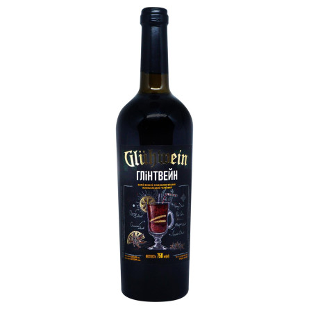 Напій винний Глінтвейн напівсолодкий червоний 6-6,9% 0,75л