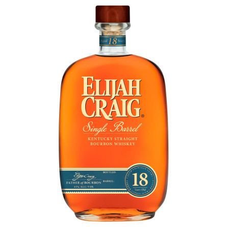 Бурбон Elijah Craig Single Barrel 18 років 45% 0,75л