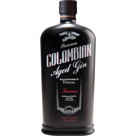 Джин Dictador Colombian Aged Gin Treasure 0.7 л 43%