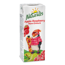 Напій соковий Naturalis малина-яблуко mini slide 1