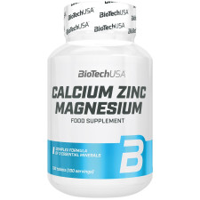 Вітаміни calcium zinc magnesium Biotech 100таблеток mini slide 1