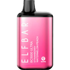 Одноразовая электронная сигарета Elf Bar BC5000 Ultra 13 мл 5% Клубника + Арбуз + Персик mini slide 1