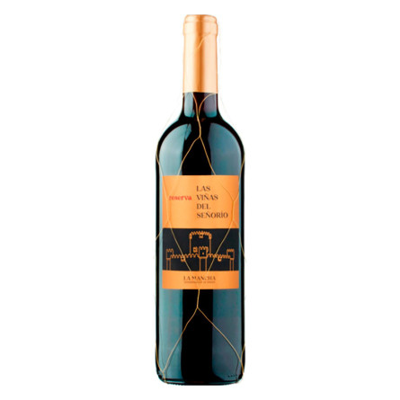 Вино Las Vinas del Senorio Rezerva червоне сухе 9-12% 0,75л