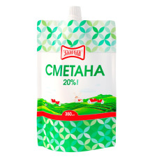 Сметана Злагода 20% 350г mini slide 1