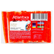 Палички крабові Atlantika 240г mini slide 1