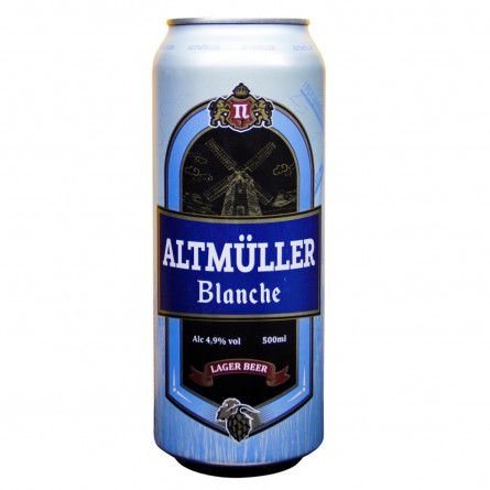 Пиво Altmuller Blanche 4.9% 0,5л