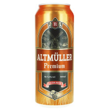 Пиво Altmuller Premium світле 5,1% 0,5л mini slide 1
