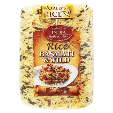 Рис World's Rice Басматі & Дикий 500г mini slide 1