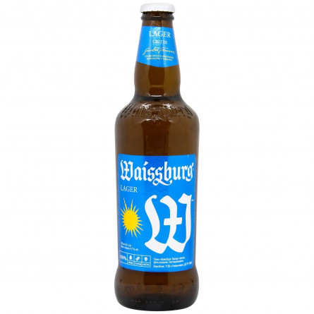 Пиво Уманьпиво Waissburg светлое 4,7% 0,5л