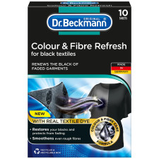 Серветки Dr.Beckmann для оновлення чорного кольору та тканини 2в1 10шт/уп mini slide 1