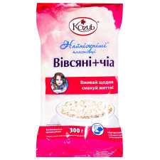 Пластівці Козуб Найніжніші Вівсяні+чіа 300г mini slide 1