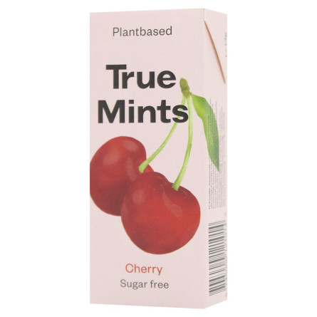 Конфеты True Mints мятные освежающие со вкусом вишни 13г