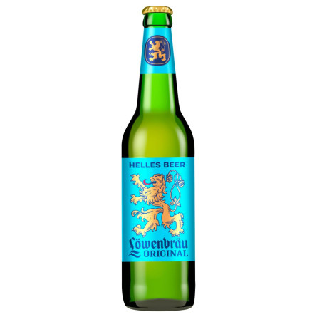 Пиво Lowenbrau Original светлое пастеризованное 5,1% 0,5л slide 1