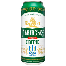 Пиво Львівське Світле 4,3% 0,5л mini slide 1