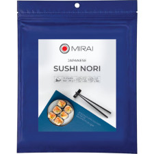 Норі для приготування суші Mirai 10 аркушів mini slide 1