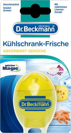 Поглотитель запаха Dr.Beckmann Лимон для холодильника 40г