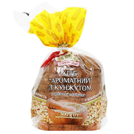 Хлеб Формула Смаку Ароматный пшенично-ржаной с кунжутом  300г