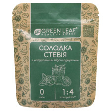 Солодка Стевія 1:4 GREEN LEAF 400 г mini slide 1