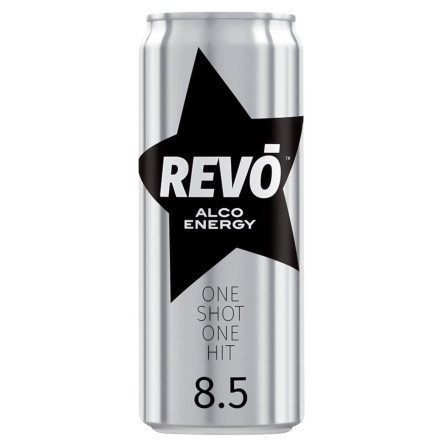 Напиток энергетический Revo 8,5% 0,33л