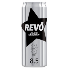 Напиток энергетический Revo 8,5% 0,33л mini slide 1