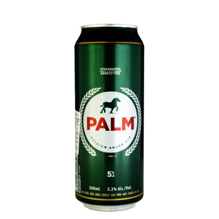 Пиво Palm 5,2% 500мл slide 1