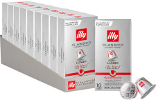 Набор кофе в капсулах illy Lungo Classico 10 упаковок x 10 шт (100 капсул) совместимы с Nespresso 100% Арабика mini slide 1