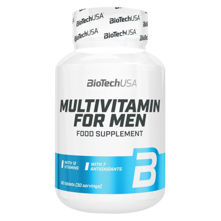 Пищевая добавка Biotech Мультивитамин для мужчин 60шт slide 1