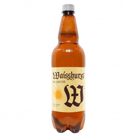 Пиво Уманьпиво Waissburg Blanche светлое 4,7% 1л slide 1