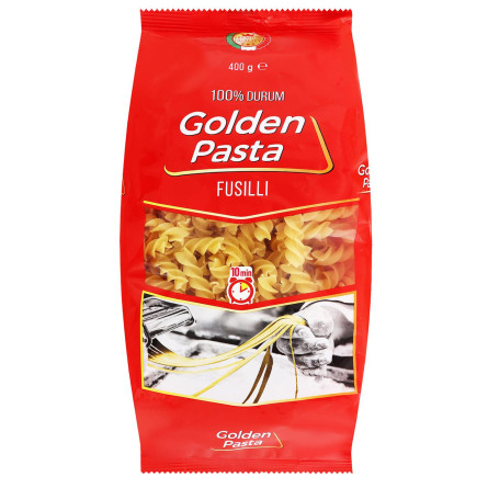 Макаронні вироби  Golden Pasta Спіральки 400г slide 1