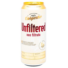 Пиво Edelmeister Unfiltered світле нефільтроване 5,7% 0,5л mini slide 1