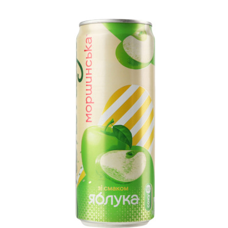 Напиток газированный Лимонада со вкусом яблока, Моршинская, ж/б, 330мл