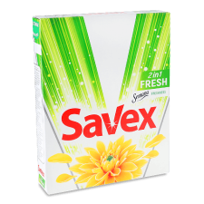 Порошок пральний Savex 2 in 1 Fresh для автоматичного та ручного прання mini slide 1