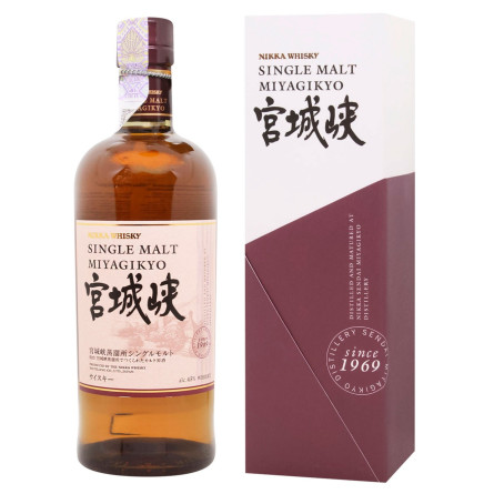 Виски Nikka Miyagikyo Box 45% 0,7л