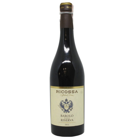 Вино Ricossa Barolo Riserva DOCG красное сухое 14% 0,75л