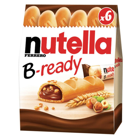 Батончик Nutella вафельний з горіхом 132г