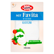 Сир Mlekovita Фавіта класична нарізаний 150г mini slide 1
