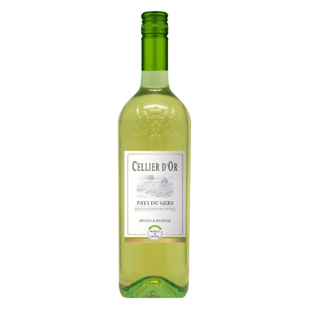 Вино Cellier d'Or белое сухое 9-13% 1л slide 1