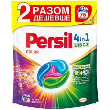 Капсулы для стирки Persil Color Диски 4в1 38+38шт mini slide 1