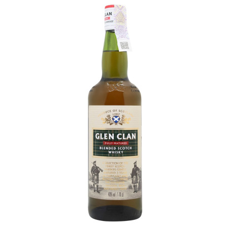 Віскі Glen Clan blended 0.7 л