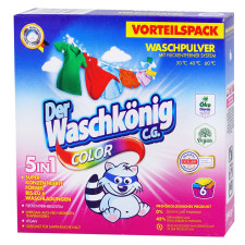 Порошок для прання Waschkonig Color к/к 390г mini slide 1