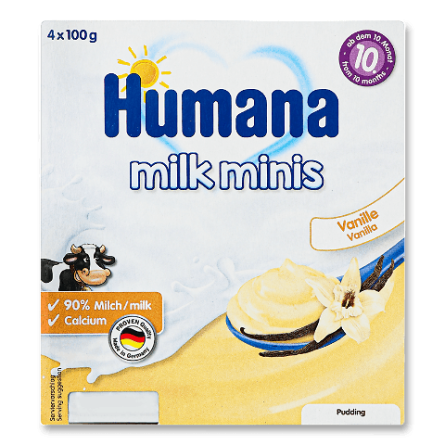 Пудинг Humana Milk minis ванільний slide 1