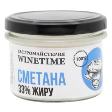 Сметана 33% WINETIME 200 г mini slide 1