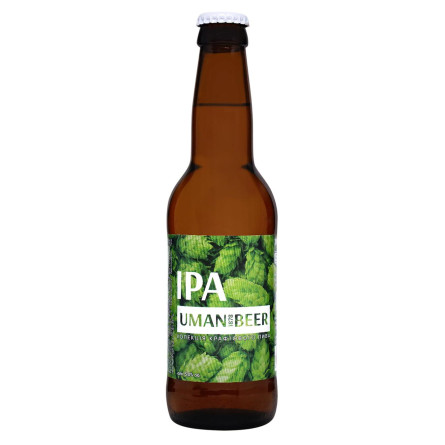 Пиво Umanbeer IPA світле 5% 0,33л slide 1