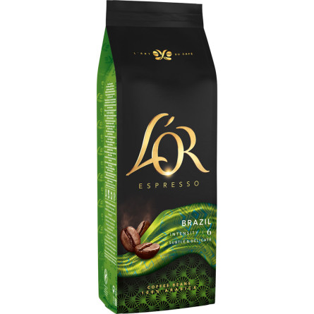 Кофе в зернах L'OR Espresso Brazil 100% Арабика 1 кг