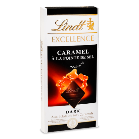 Шоколад темний Lindt Excellence карамель з сіллю